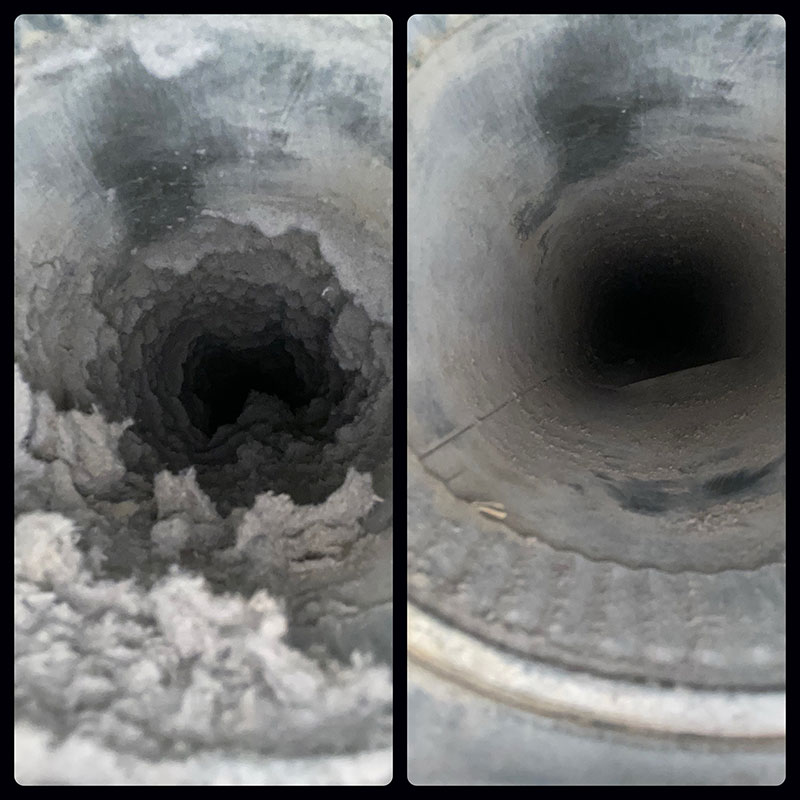 Clean ducts